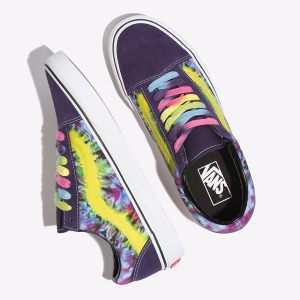 Vans Erkek Spor Ayakkabı Tie Dye Old Skool Beyaz | 58113-571